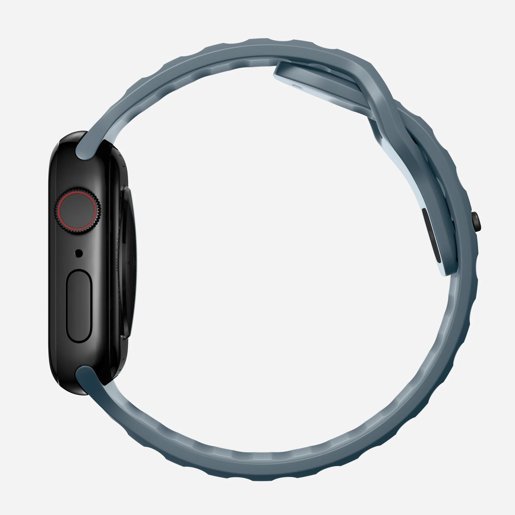 Nomad Sport Apple Watch Silikonarmband (Marineblau)
