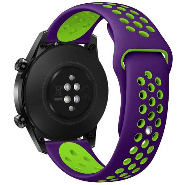 Suunto Run Sport Strap (Purple/Green)