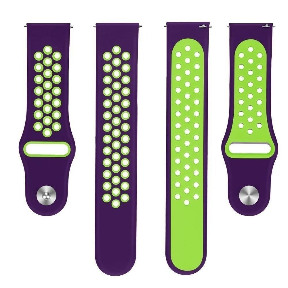 Suunto 9 Peak Pro Sport Strap (Purple/Green)