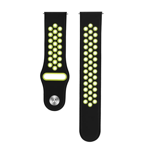 Withings ScanWatch Nova Sport Strap (Black/Yellow)