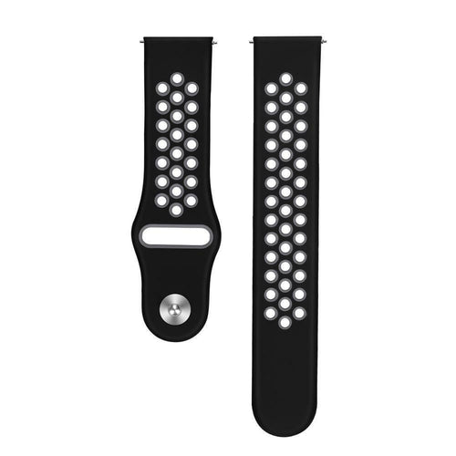 Bracelet sport Samsung Galaxy Watch 3 41mm (noir/gris)