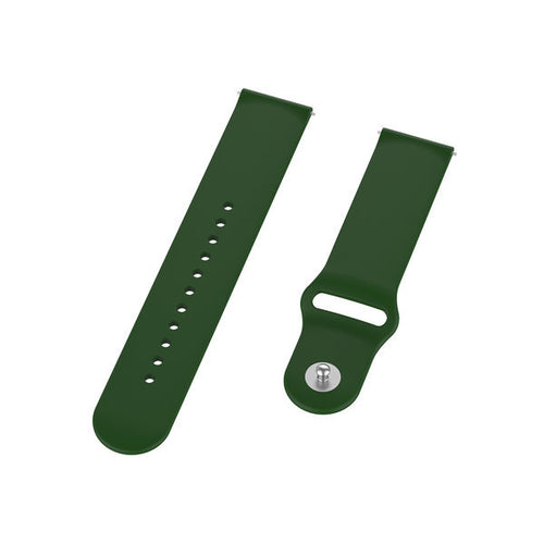 Fossil Gen 4 Explorist (HR) Sportarmband (Armee Grün)