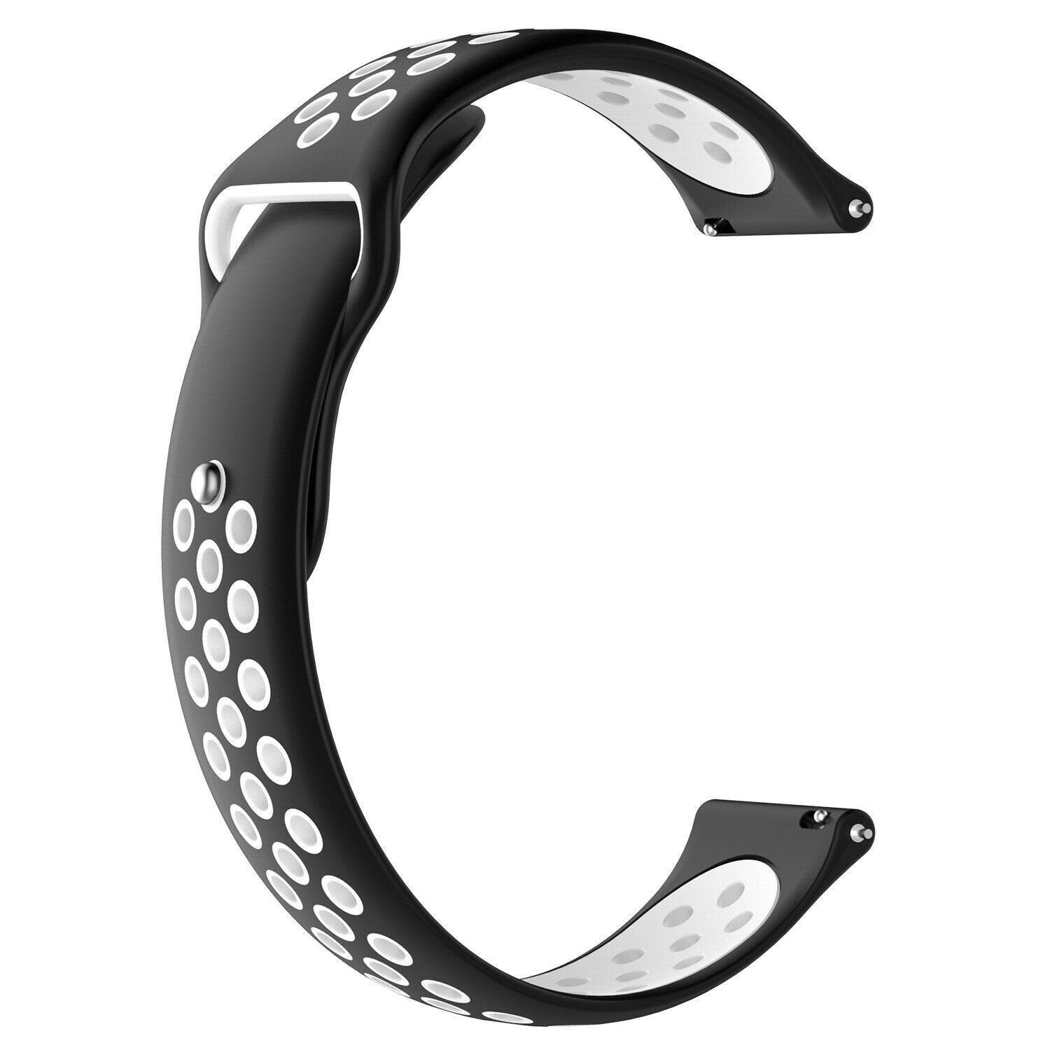 Suunto 9 Peak Pro Sport Strap (Black/White)
