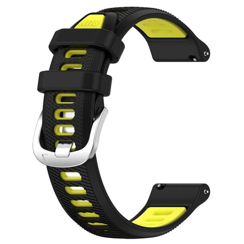Coros Apex 42mm Sport Strap With Buckle (Black/Yellow)