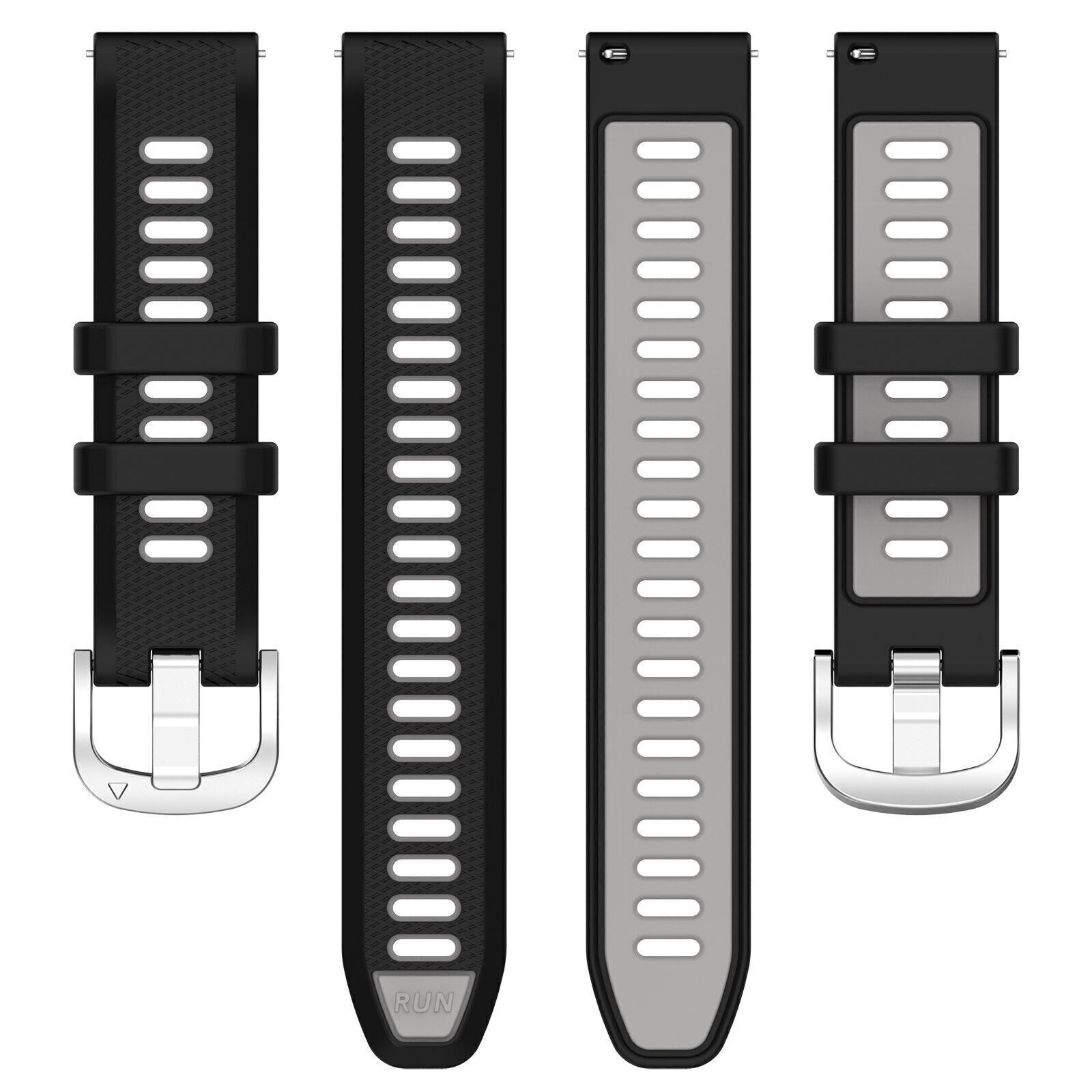 Garmin  Forerunner 645 Sport Buckle Strap (Black/Grey)