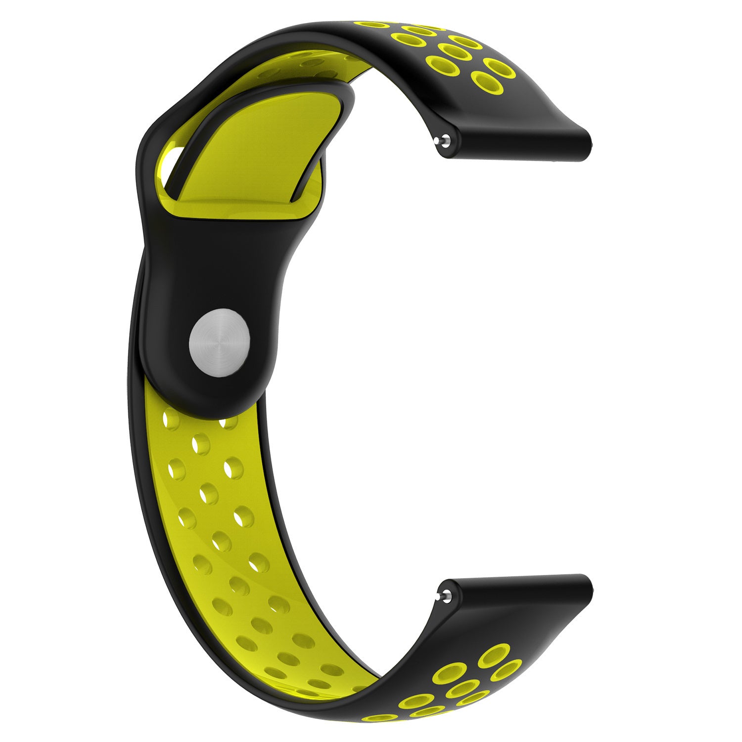 Correa deportiva OnePlus Watch 3 - 43mm (negro/amarillo)