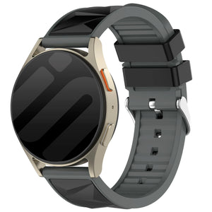 Withings ScanWatch Nova Diamond Sport Strap (Black/Grey)
