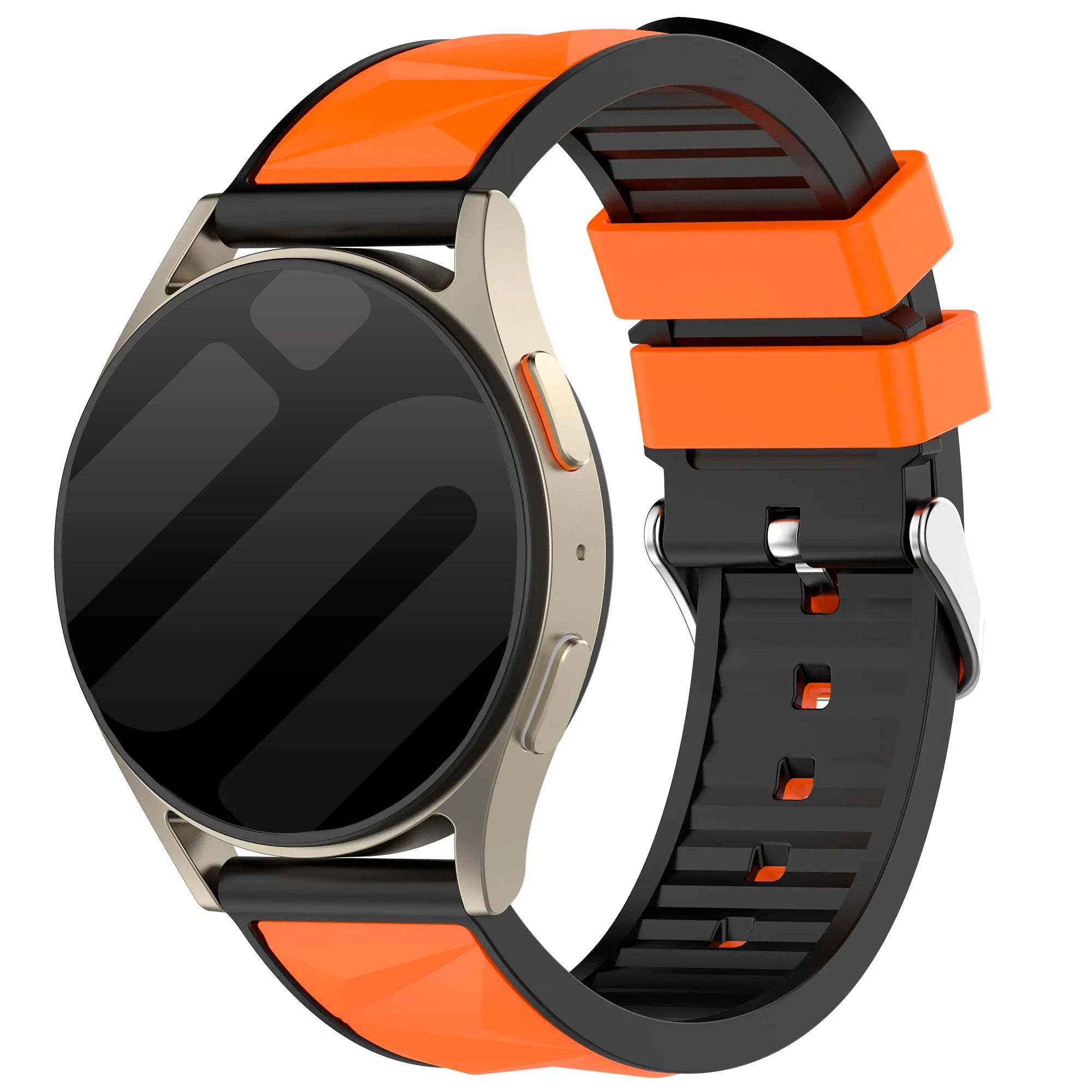 Xiaomi Watch 2 Diamond Sport Strap (Orange/Black)