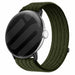 Google Pixel Watch 3 - 45mm Ultradünnes Nylonband (Dunkelgrün)