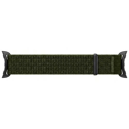 Google Pixel Watch 3 - 45mm Ultradünnes Nylonband (Dunkelgrün)
