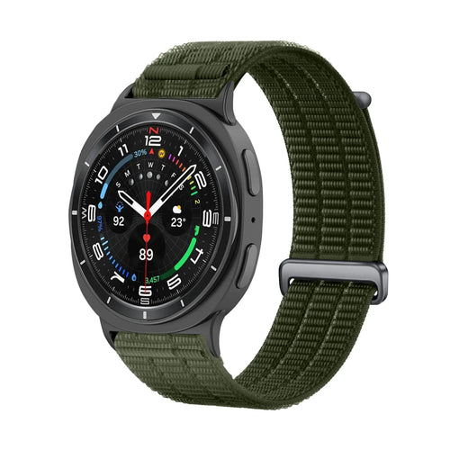 Correa nylon air Samsung Galaxy Watch 8 - 40mm (verde oscuro)