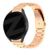 Bandz Samsung Galaxy Watch 7 - 44mm Stahl-Gliederarmband 'Classic' (Roségold)