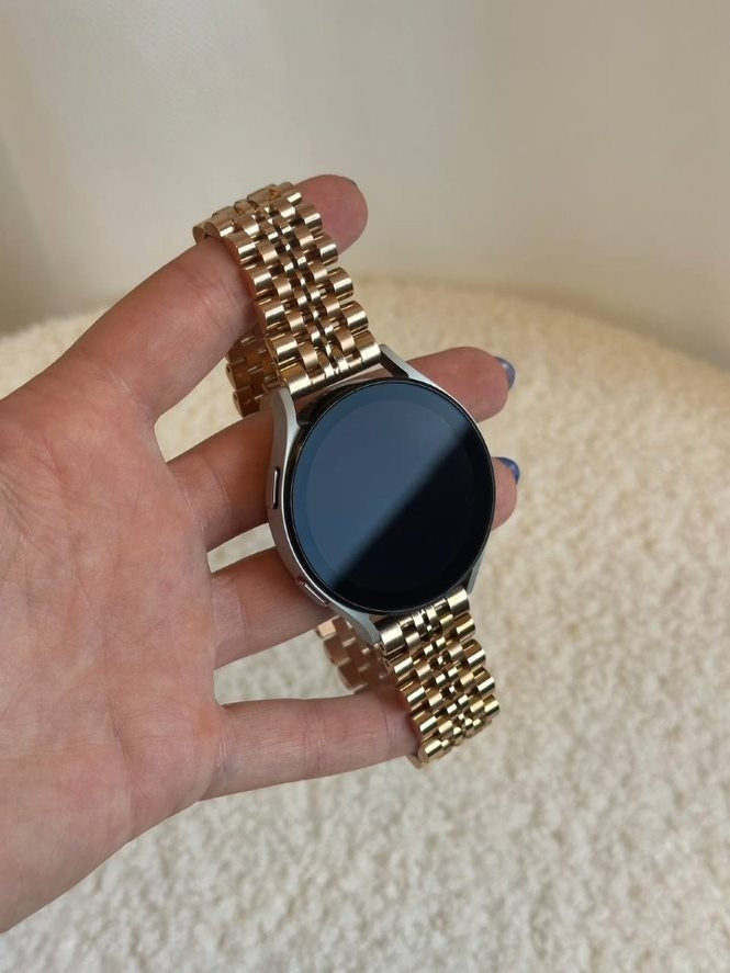 xoxo Wildhearts Fossil Gen 5e 44mm Steel Strap (Rose Gold)