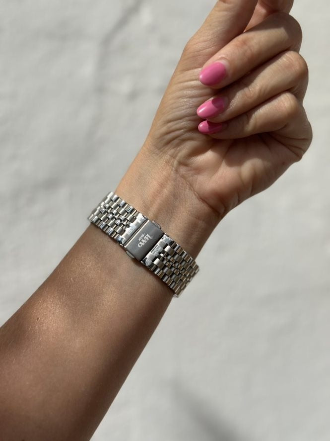 xoxo Wildhearts OnePlus Watch Stahlarmband (Silber)