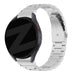 Bandz Samsung Galaxy Watch 4 - 44mm Steel Strap 'Classic' (Silver)