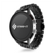 Fossil Gen 6 44mm Steel Link Strap Duo (Black)