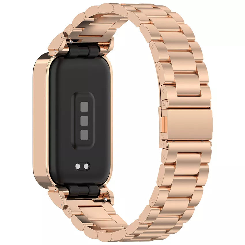 Correa acero Xiaomi Smart Band 9 Active (oro rosa)