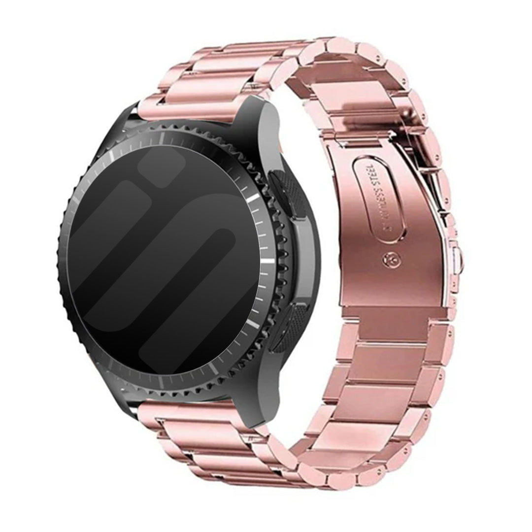 Garmin Forerunner 55 Stahlarmband (Rosa)