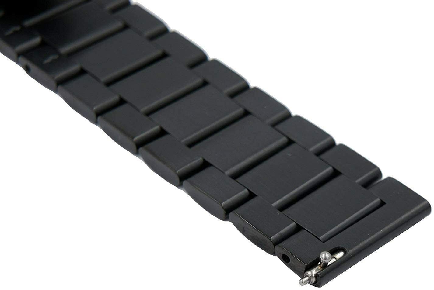 Garmin Forerunner 55 Stahlarmband (Schwarz)