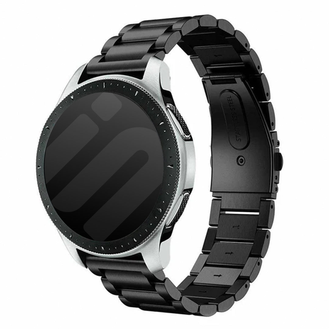Garmin Forerunner 55 Stahlarmband (Schwarz)