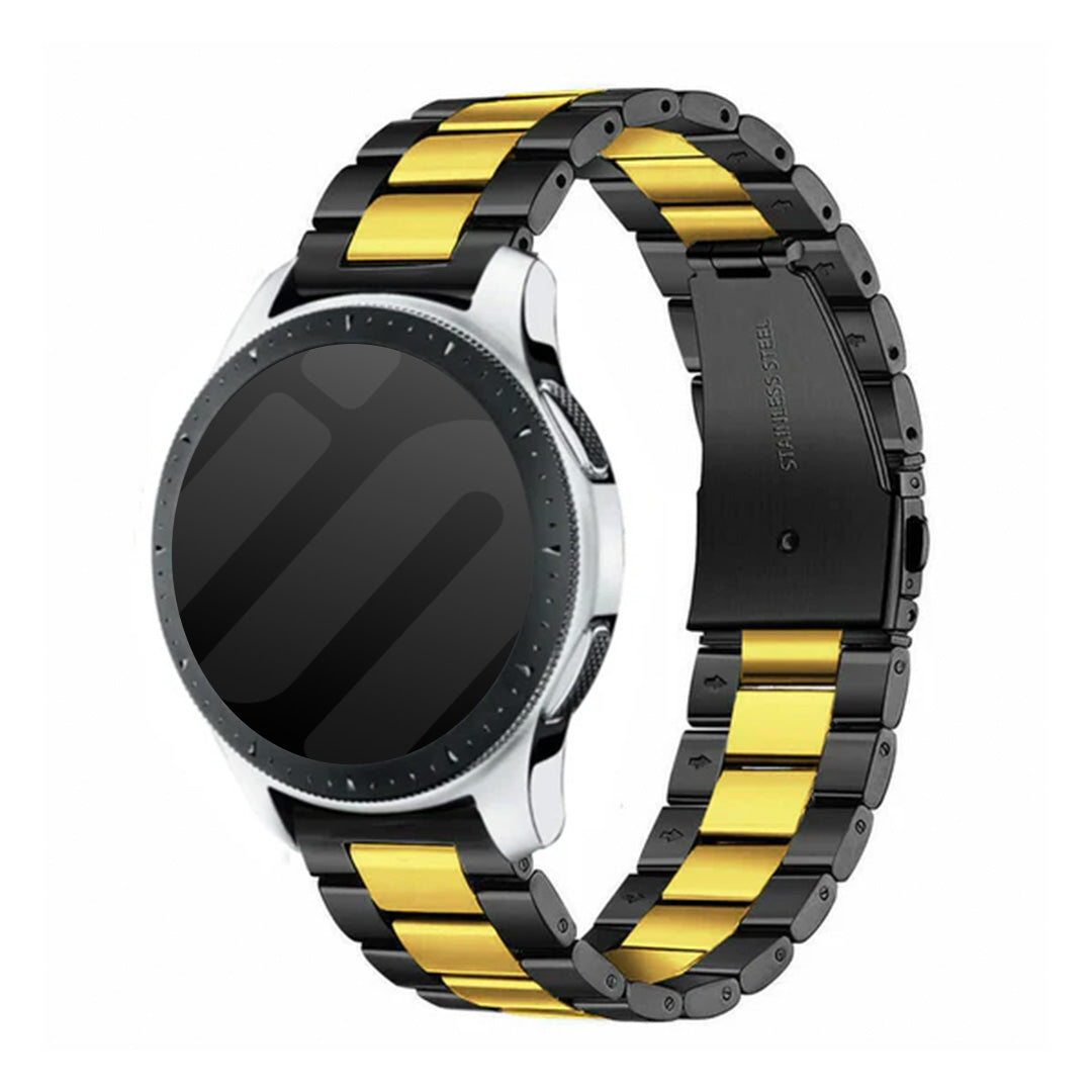 Garmin Venu 4 - 45mm Steel Strap (Black/Gold)
