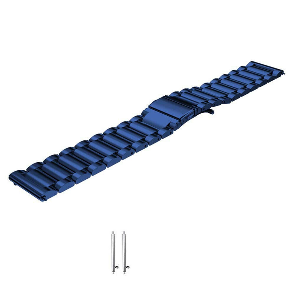Garmin Forerunner 255s Steel Strap (Blue)