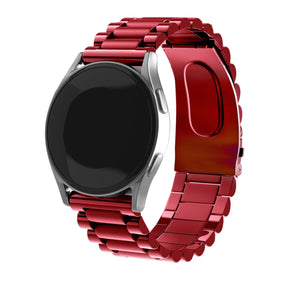 metal strap red