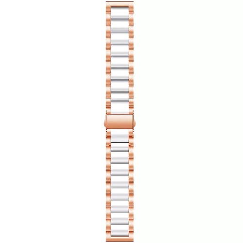 Coros Apex 42mm Steel Strap (Rose Gold/White)