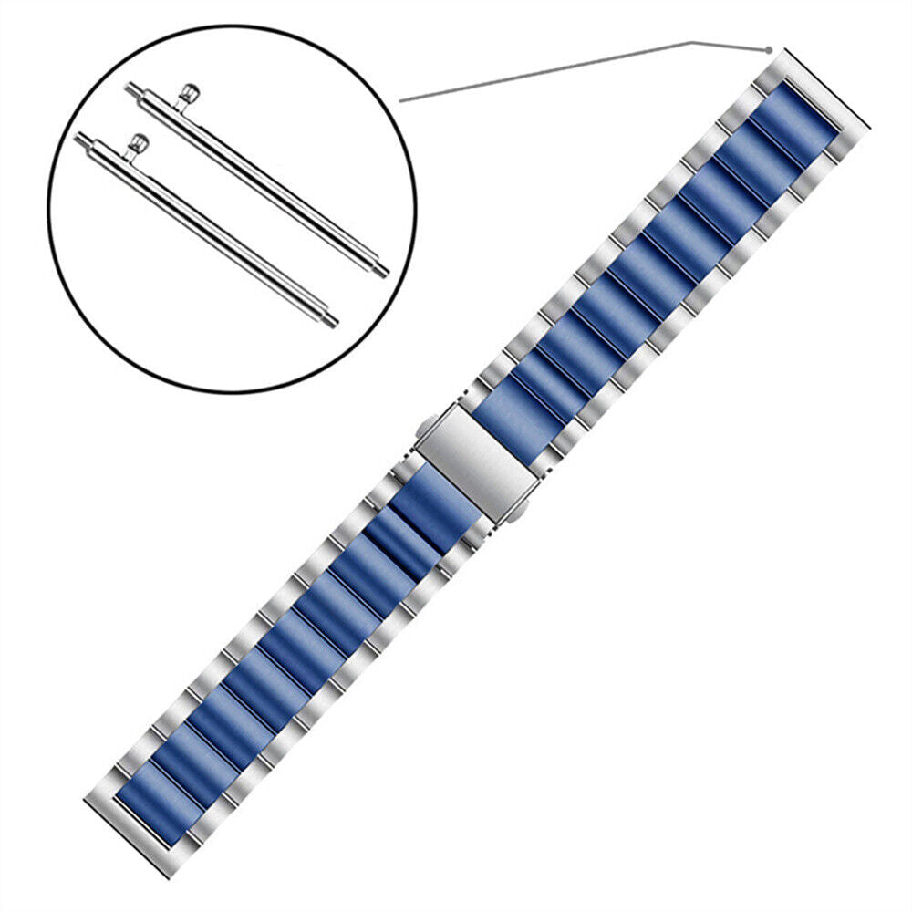 Coros Apex 2 Pro Stahlarmband (Silber/Blau)