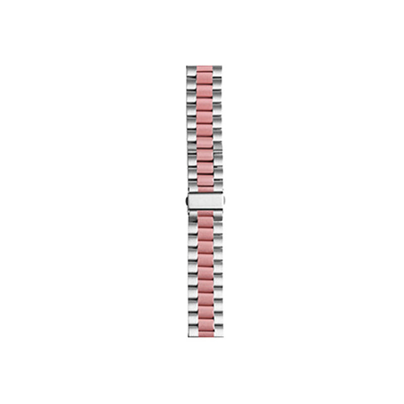 Correa acero OnePlus Watch 3 - 43mm (plateado/rosa)