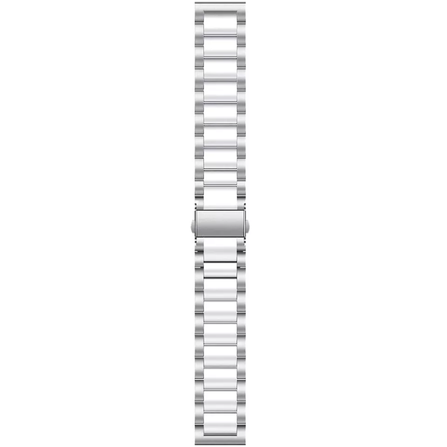 Correa acero Amazfit Active (plateado/blanco)