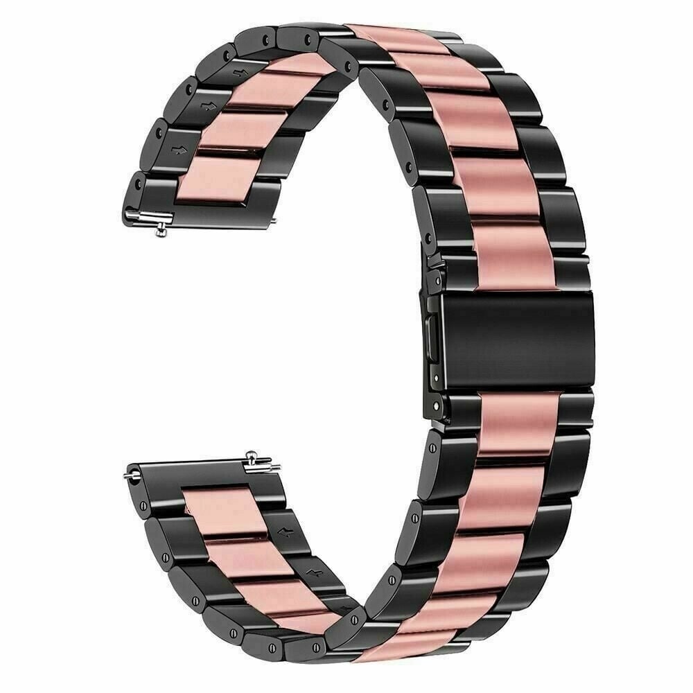 Correa acero Huawei Watch GT 5 Pro 42mm (negro/rosa)