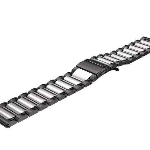 Correa acero Amazfit Bip 6 (negro/plata)