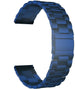 Watch Strap 20mm Stainless Steel - Quick Release (Blue)