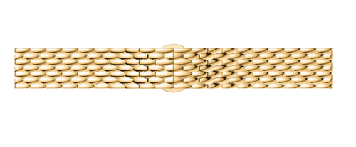 Bracelet acier 'Dragon' Coros Pace 2 (or)