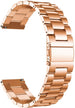 Watch Strap 22mm Stainless Steel - Quick Release  (Rose Gold)