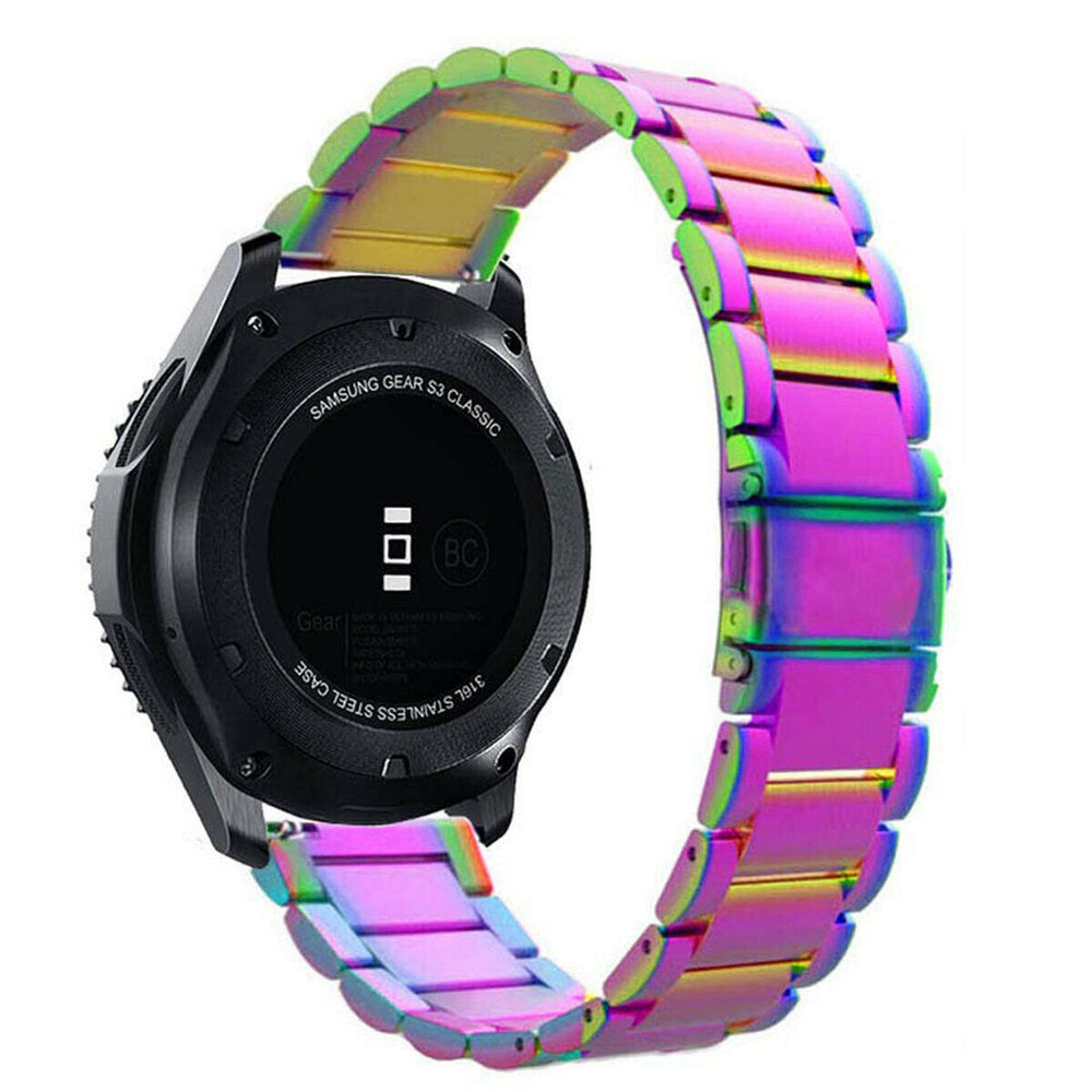 Garmin Forerunner 55 Stahlarmband (Schillernde Perlfarbe)