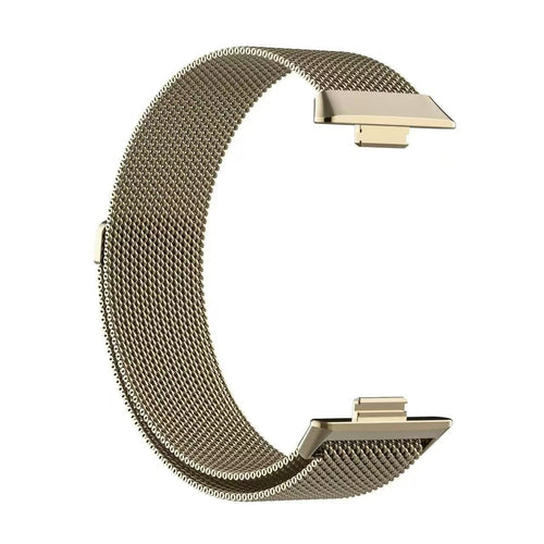 Huawei Watch Fit 4 Pro Milanese band (sterrenlicht)