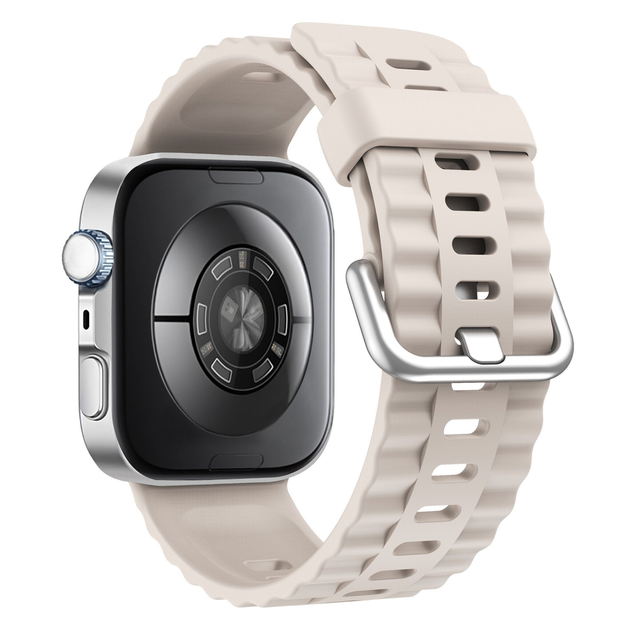 Correa silicona Classic Huawei Watch Fit 4 Pro (blanco estrella)