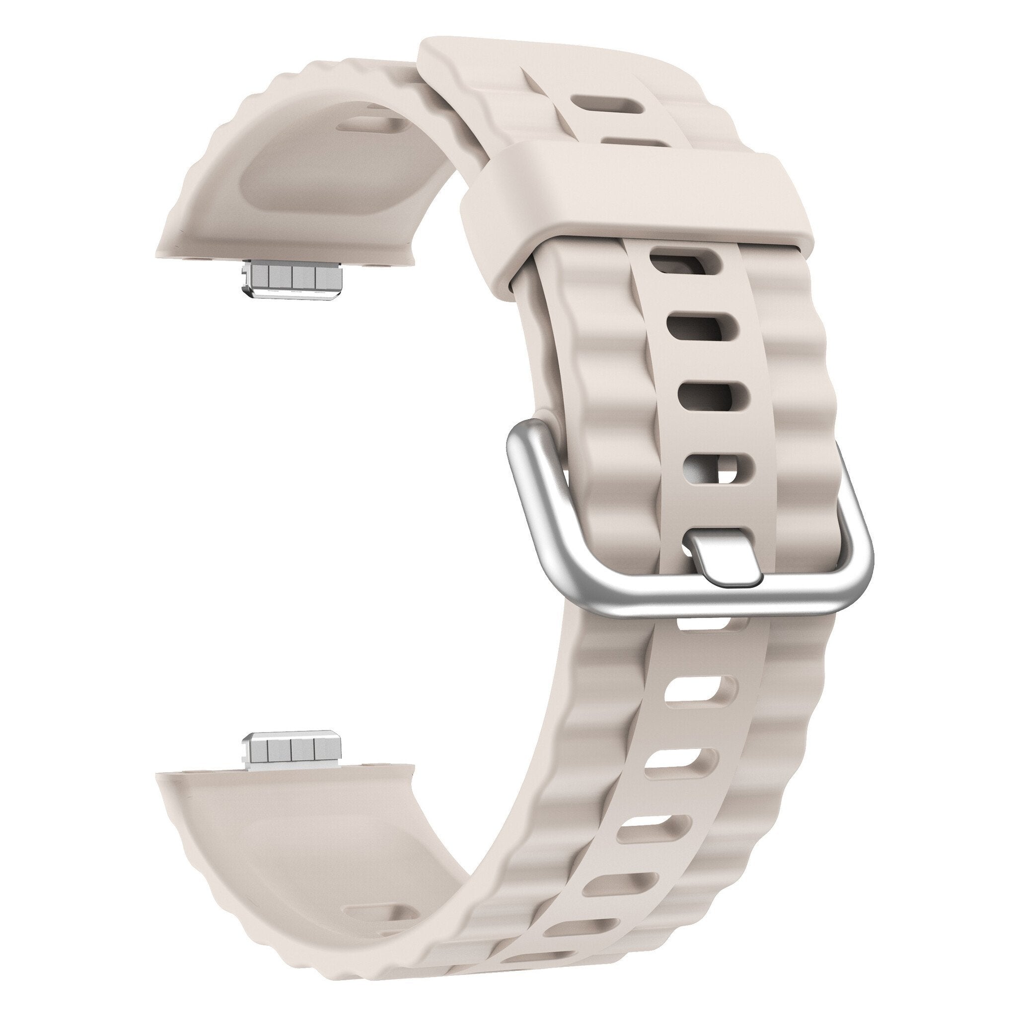Correa silicona Classic Huawei Watch Fit 4 (blanco estrella)