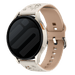 Samsung Galaxy Watch FE Flower Silicone Strap (Starlight/Beige)