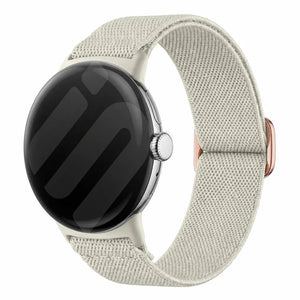 Bracelet élastique Google Pixel Watch 3 - 41mm (lumière stellaire)