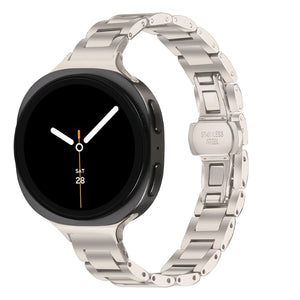 Correa acero delgada Samsung Galaxy Watch 9 - 40mm (blanco estrella)