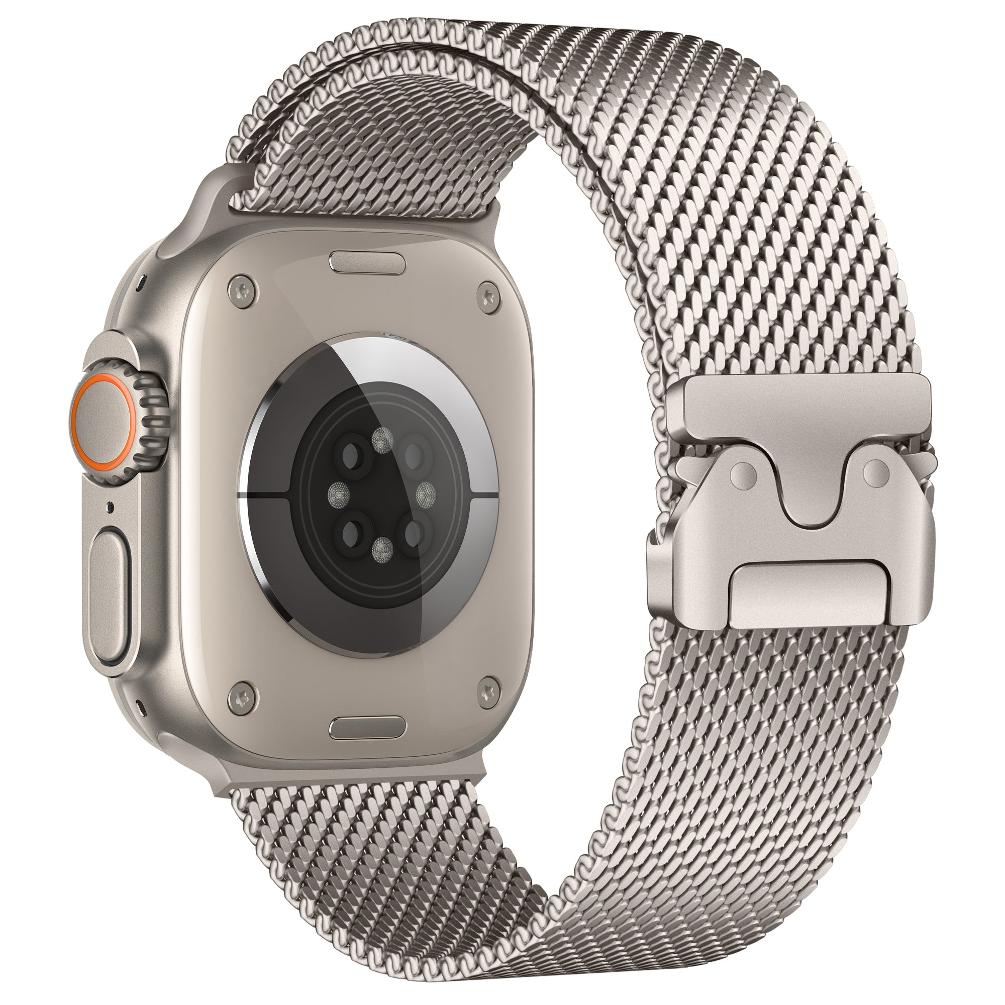 Correa Milanesa moderna Apple Watch (blanco estrella)