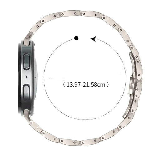Correa acero delgada Samsung Galaxy Watch 8 - 44mm (blanco estrella)