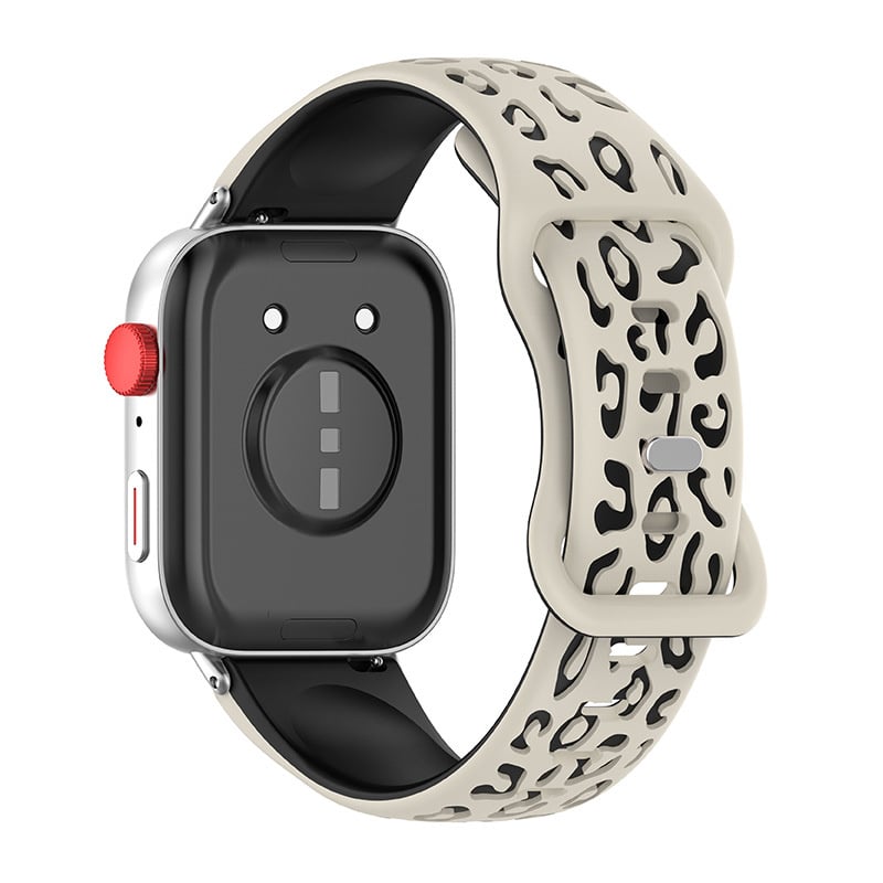 Huawei Watch Fit 3 Silikon Leopard Armband (Polarstern/Schwarz)