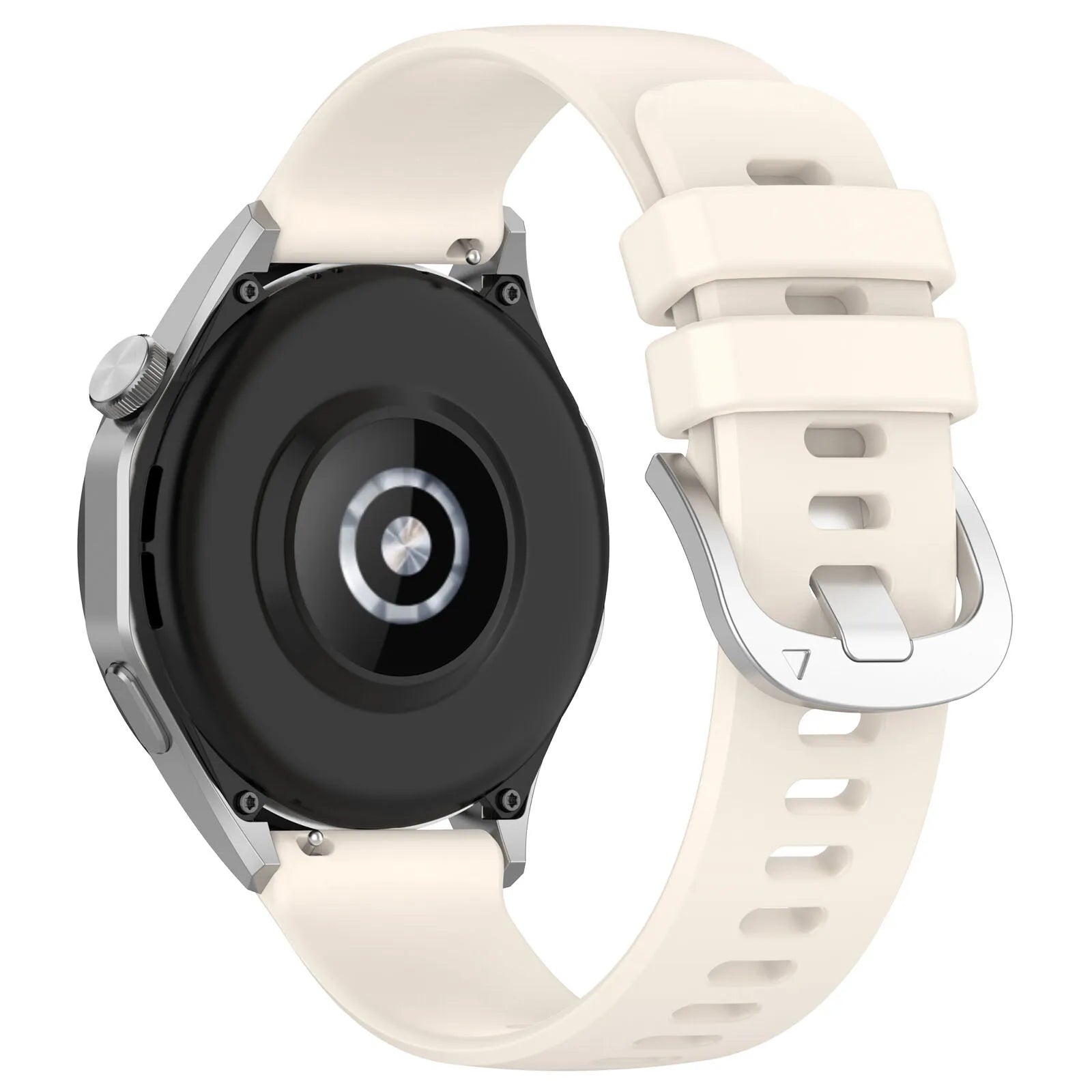 Correa silicona 'Classic' Garmin Forerunner 570 - 42mm (blanco estrella)