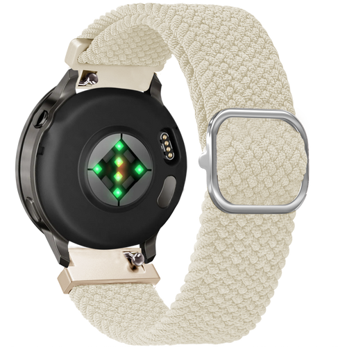 Bandz Garmin Forerunner 265s Verstellbares Geflochtenes Armband (Polarstern)