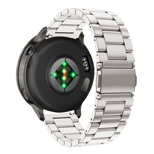 Bandz Garmin Forerunner 265s Stahlarmband 'Classic' (Polarstern)