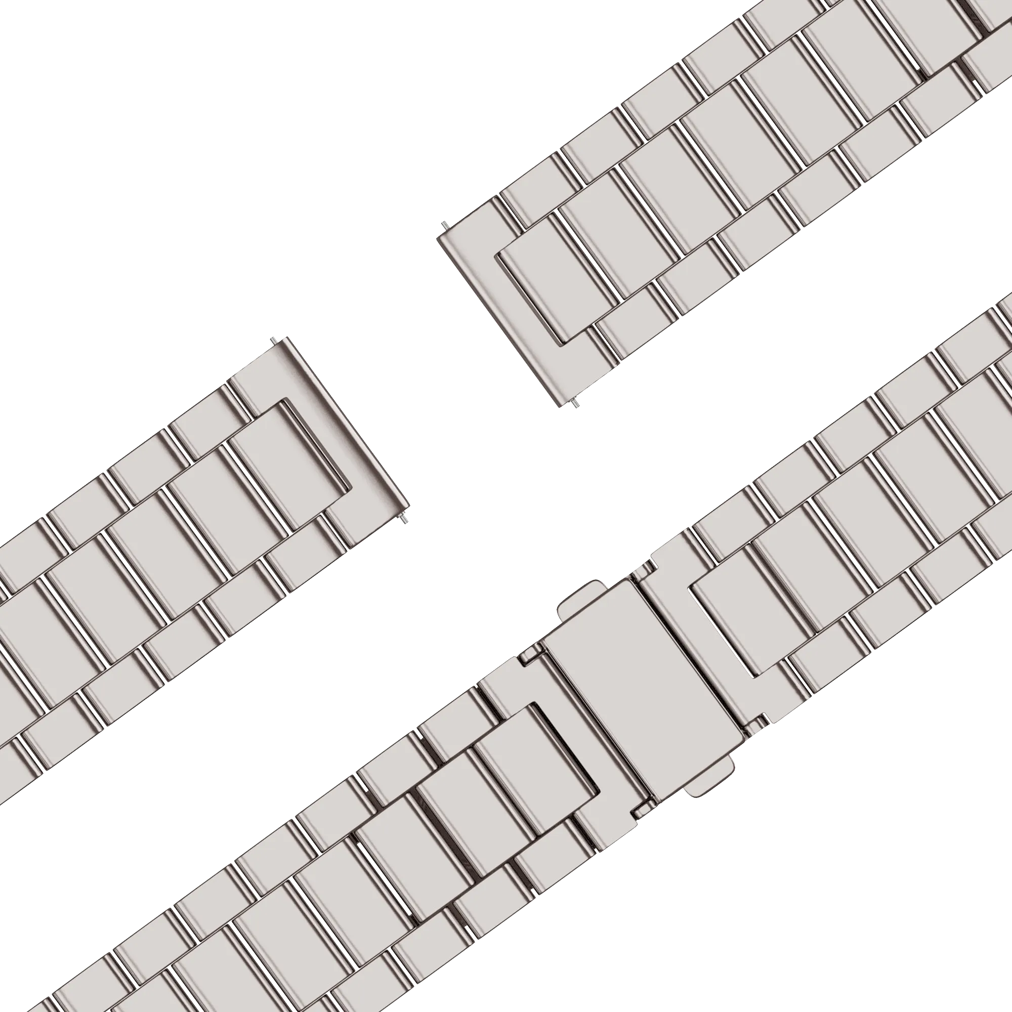 Bandz Correa acero 'Classic' Garmin Forerunner 170 (blanco estrella)